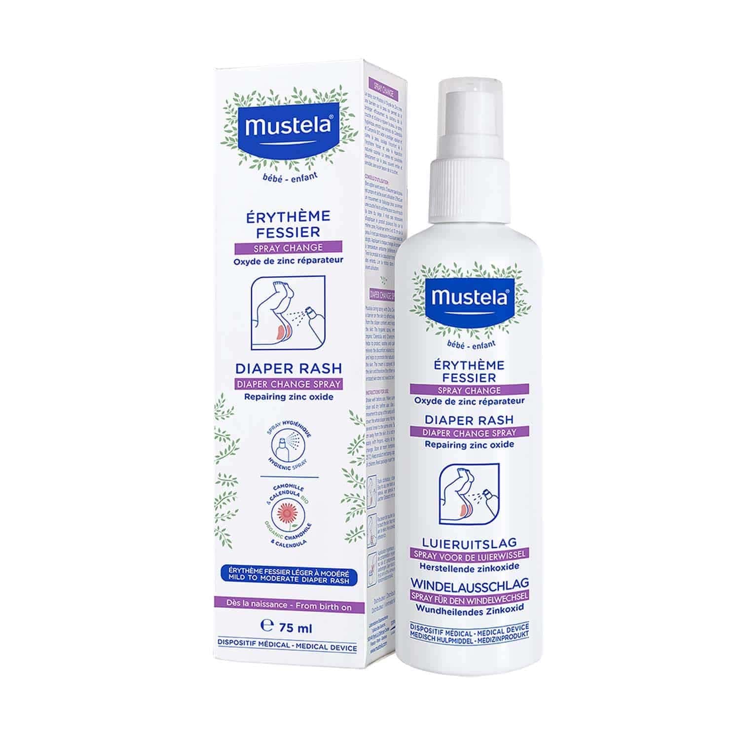 Spray Mustela pour le change Spray Mustela pour le change