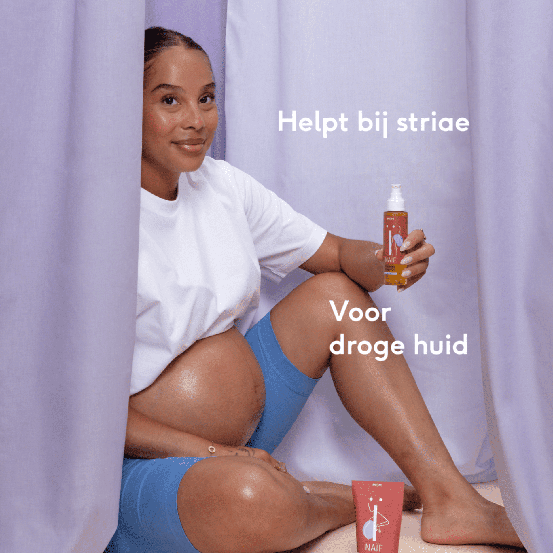 Naif Mom Ontspannende Lichaamsolie