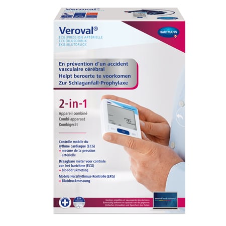 Hartmann Veroval ECG & Bloedrukmeter Hartmann Veroval ECG & Bloedrukmeter