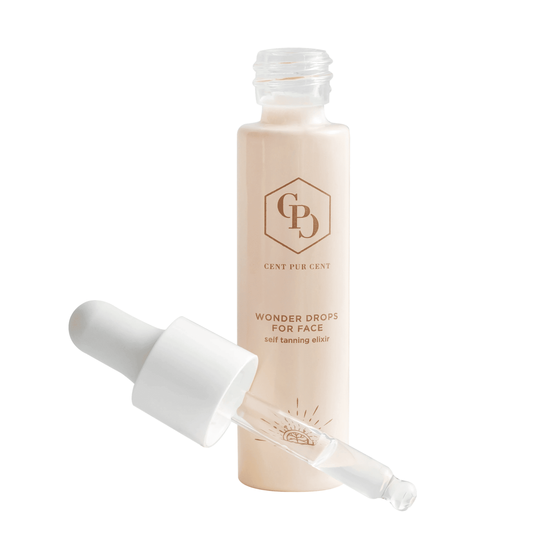 Cent Pur Cent Wonder Drops for Face Self Tanning Elixir Cent Pur Cent Wonder Drops for Face Self Tanning Elixir
