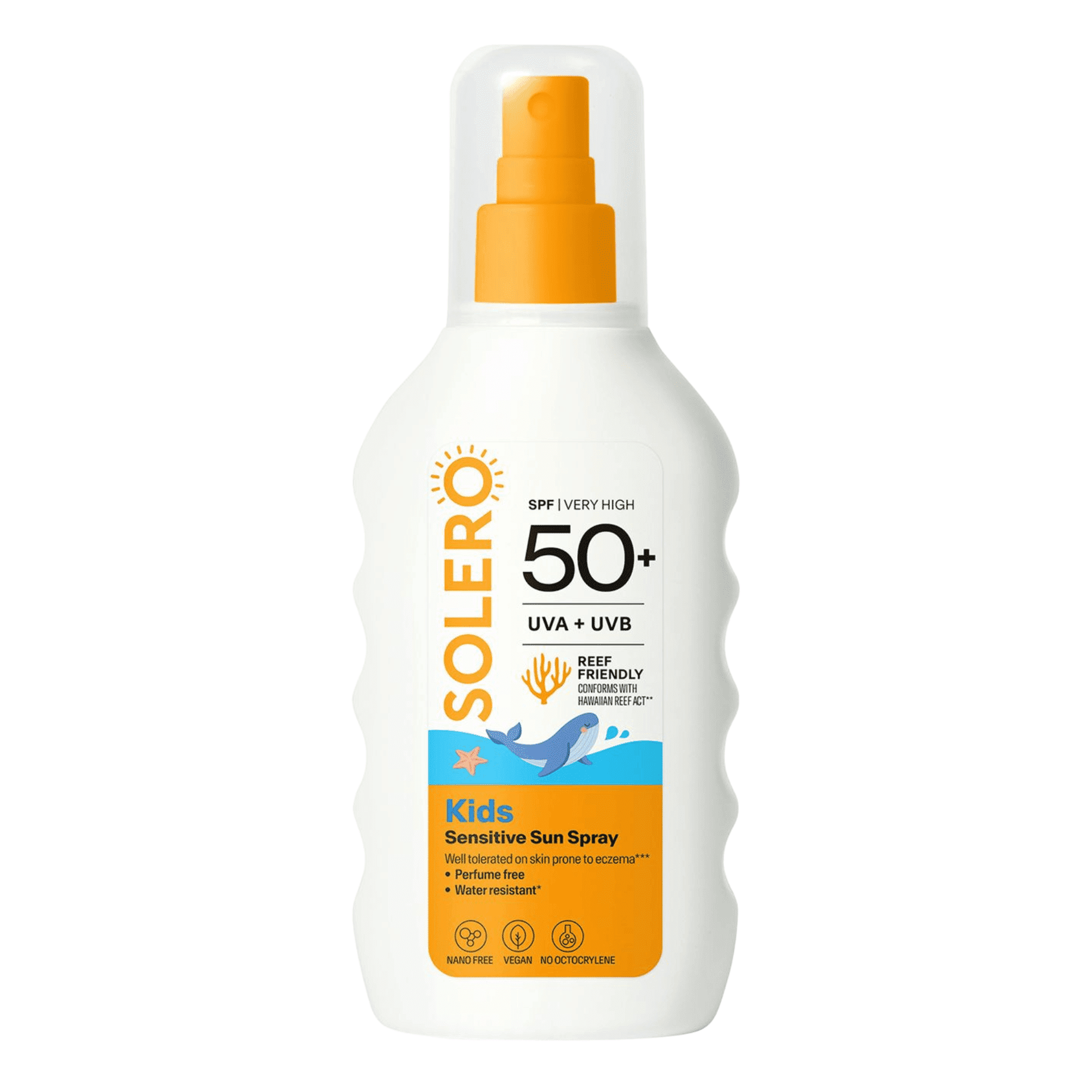 Solero Kids Sensitive Sun Spray SPF 50+ Solero Kids Sensitive Sun Spray SPF 50+