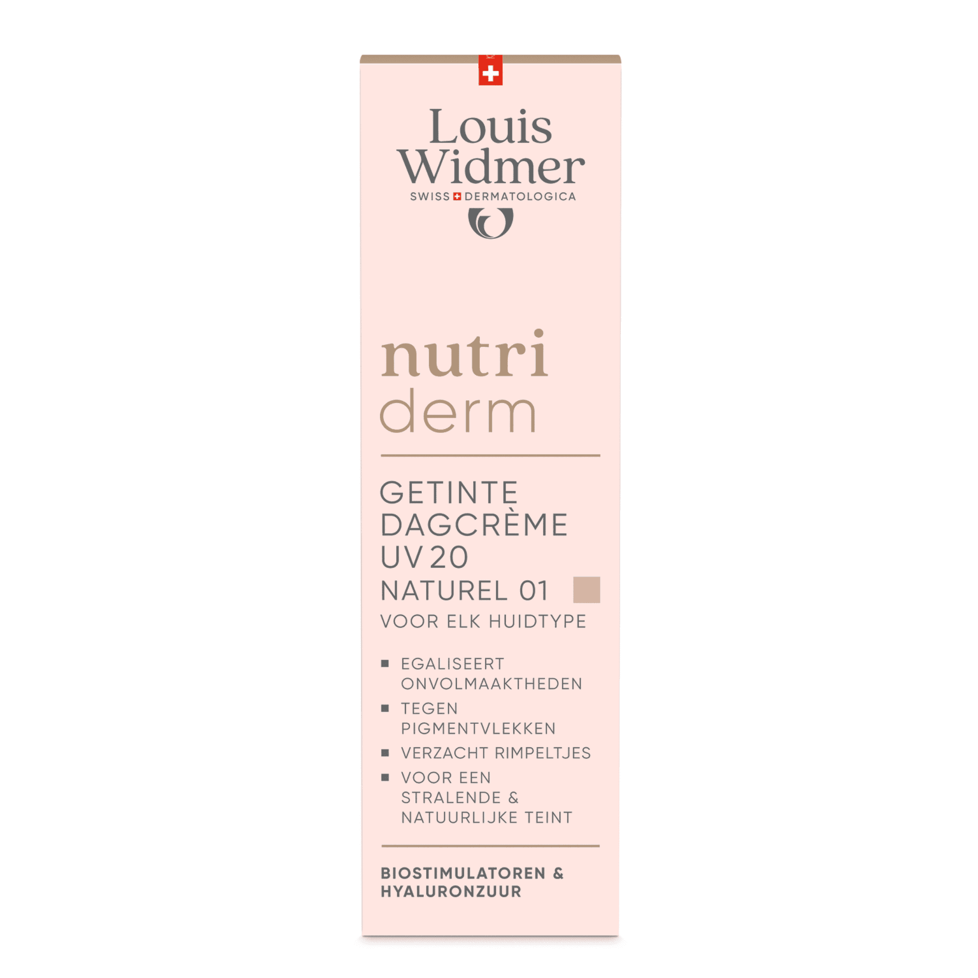 Louis Widmer Nutriderm Getinte Dagcrème UV 20 Naturel 01