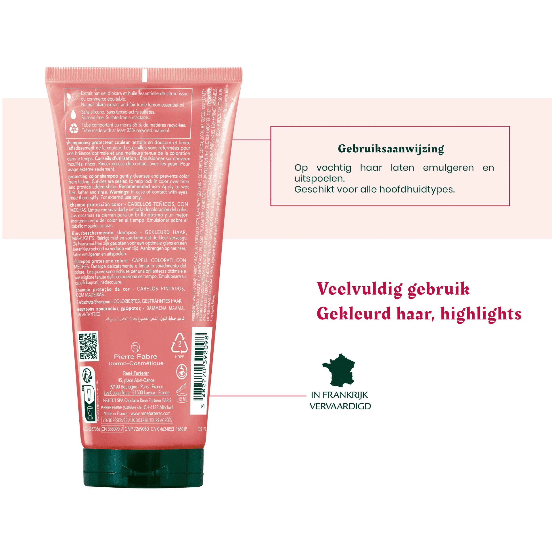 René Furterer Color Glow Kleurbeschermende Shampoo René Furterer Color Glow Kleurbeschermende Shampoo