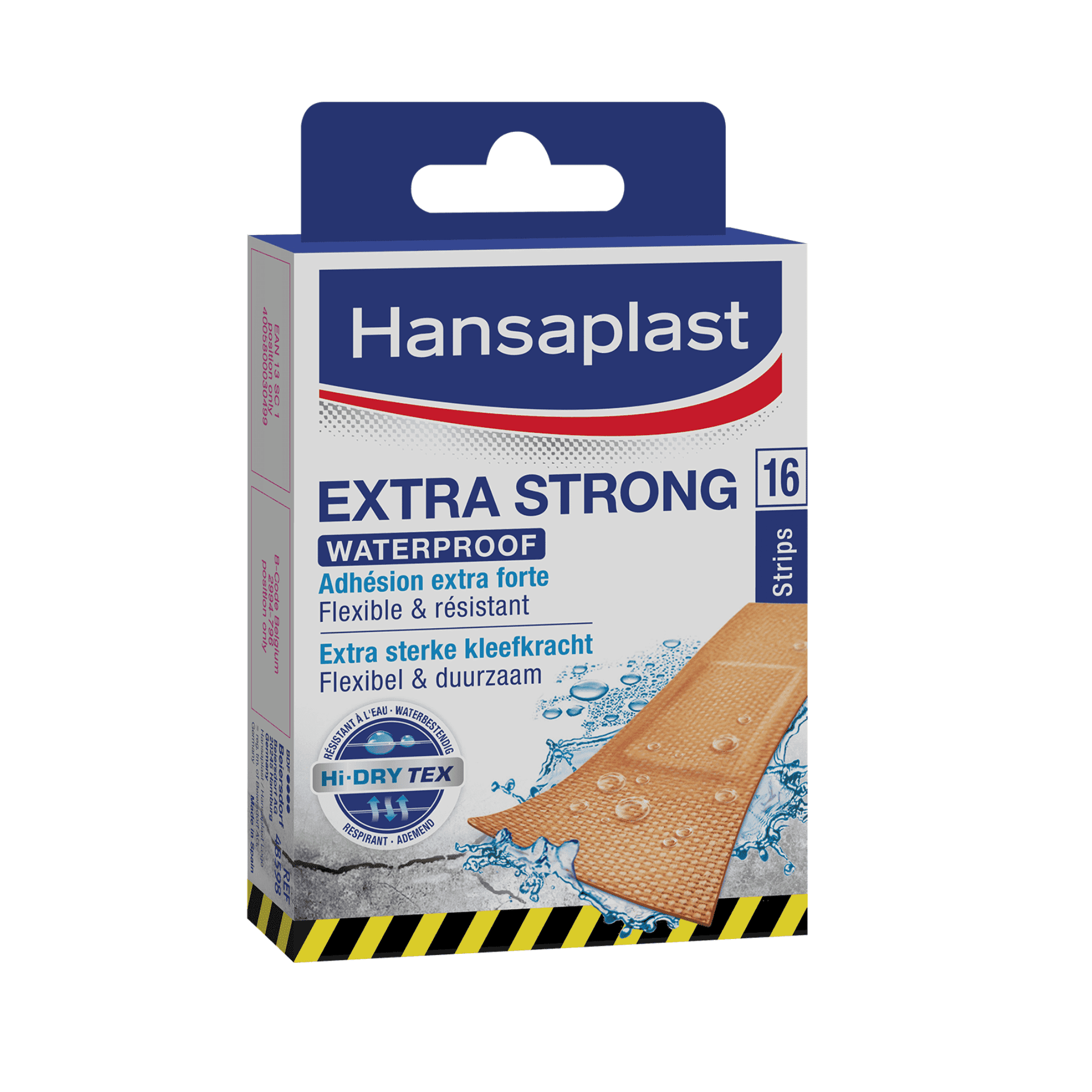 Hansaplast Extra Strong Waterproof Strips 16 stuks