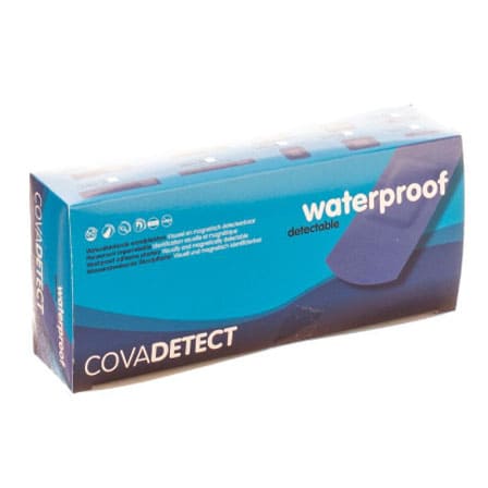 Covarmed Cova Detectiepleister Blauw Waterproof 2 x 12 cm