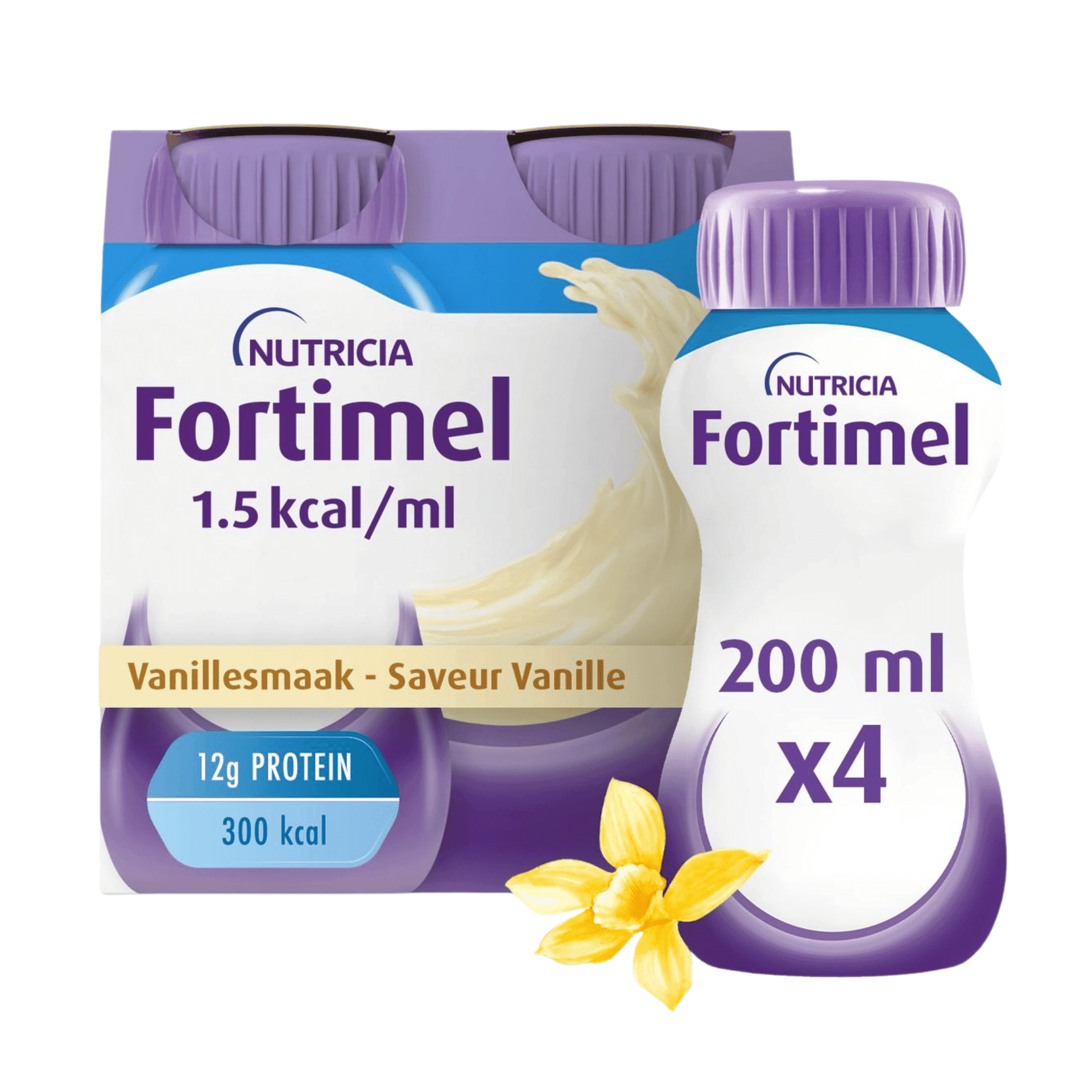 Fortimel 1.5kcal Fraise 4x200ml Fortimel 1.5kcal Fraise 4x200ml