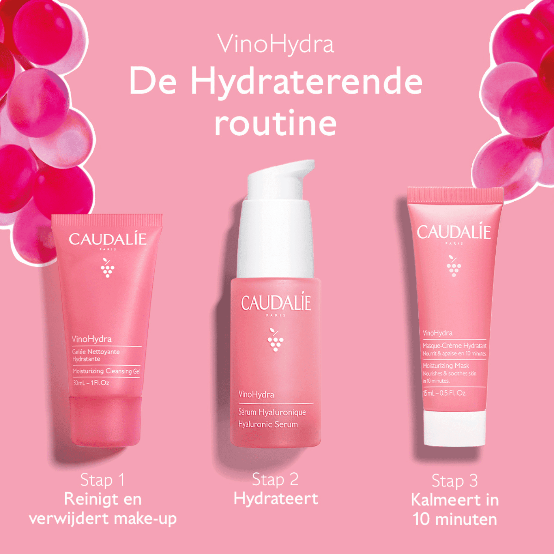 Caudalie VinoHydra Moisturizing Routine Geschenkset Caudalie VinoHydra Moisturizing Routine Geschenkset