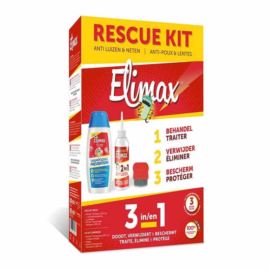 Elimax 3-in-1 Behandelingskit Anti Luizen & Neten
