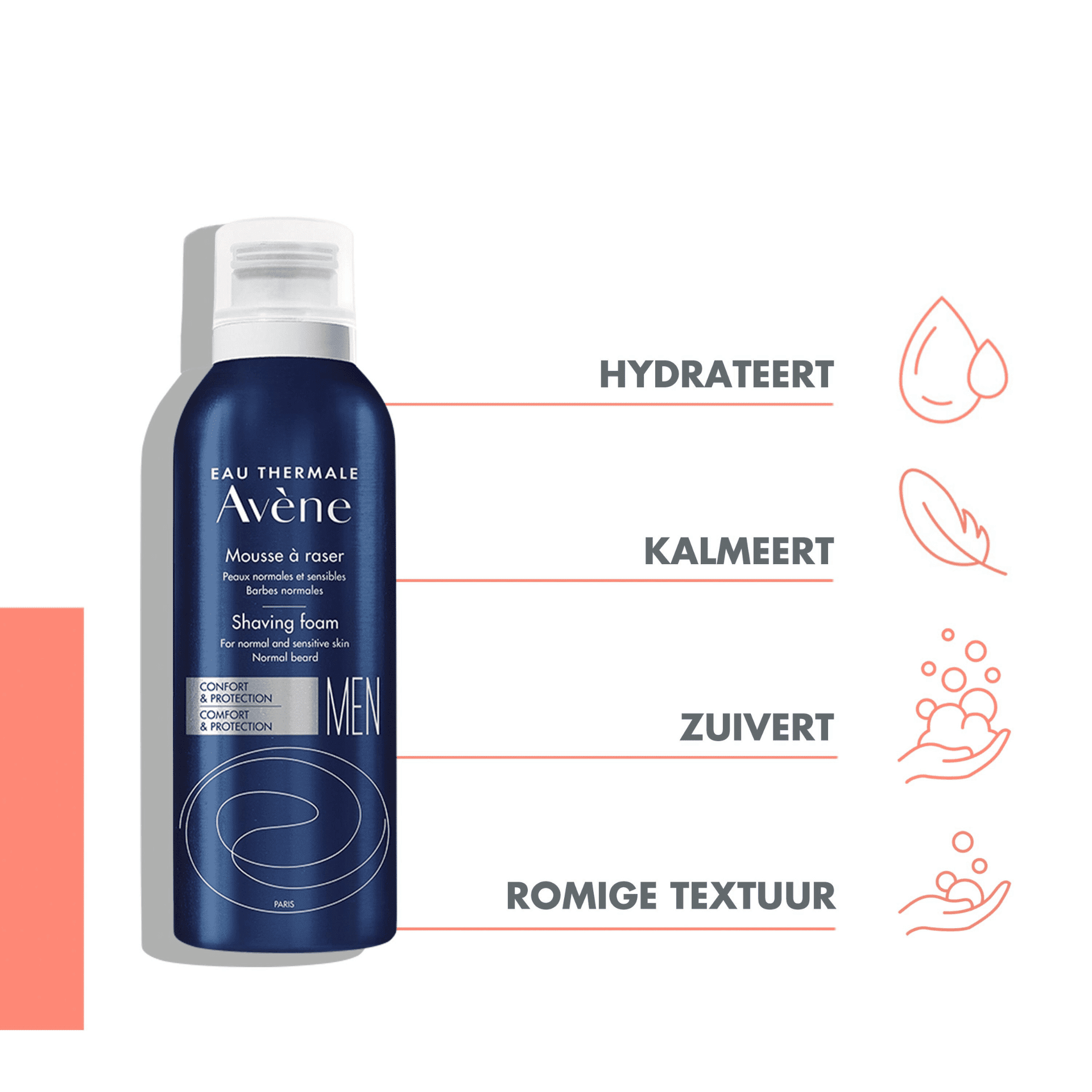 Avène Men Scheerschuim Avène Men Scheerschuim