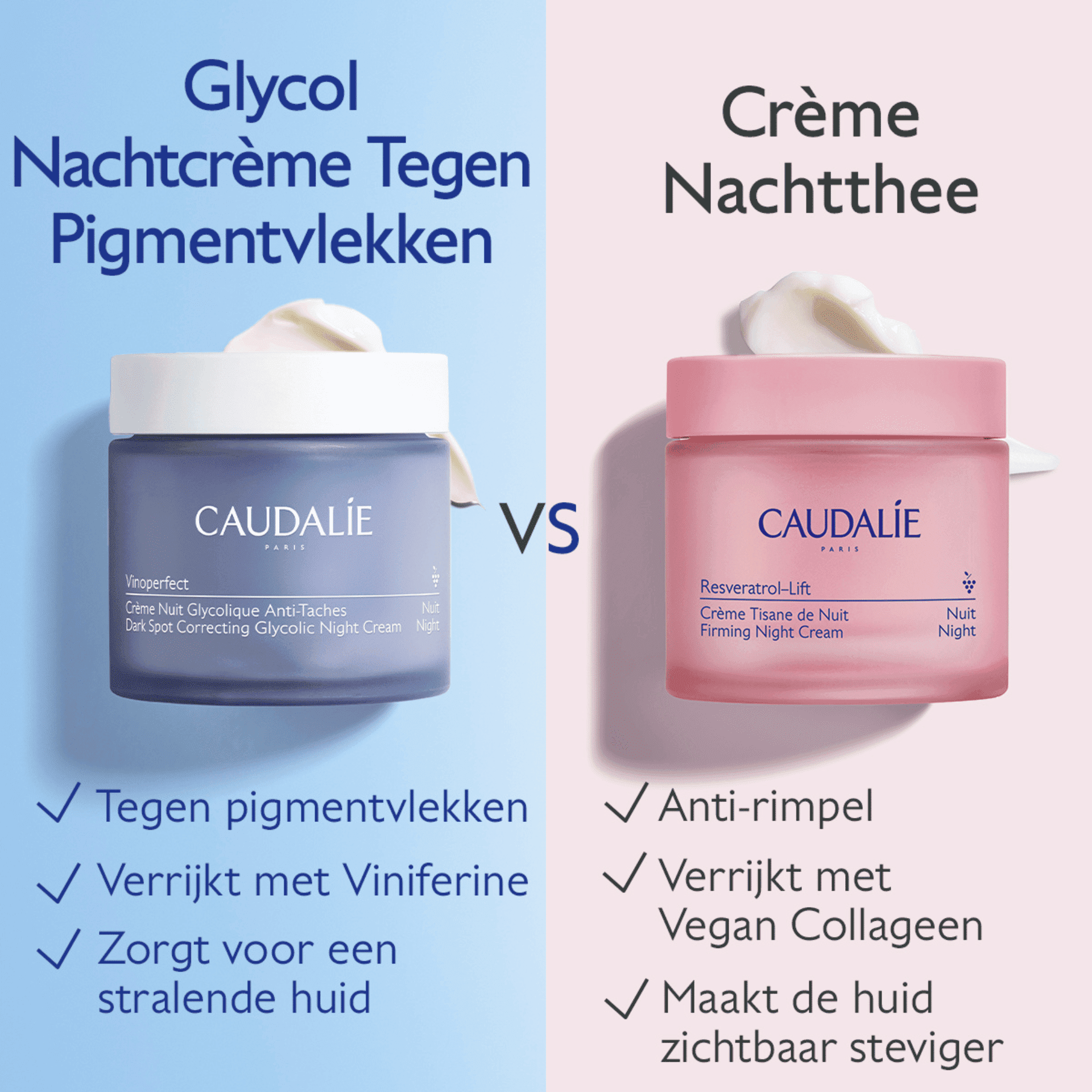 Caudalie Vinoperfect Creme Nuit A/taches 50ml
