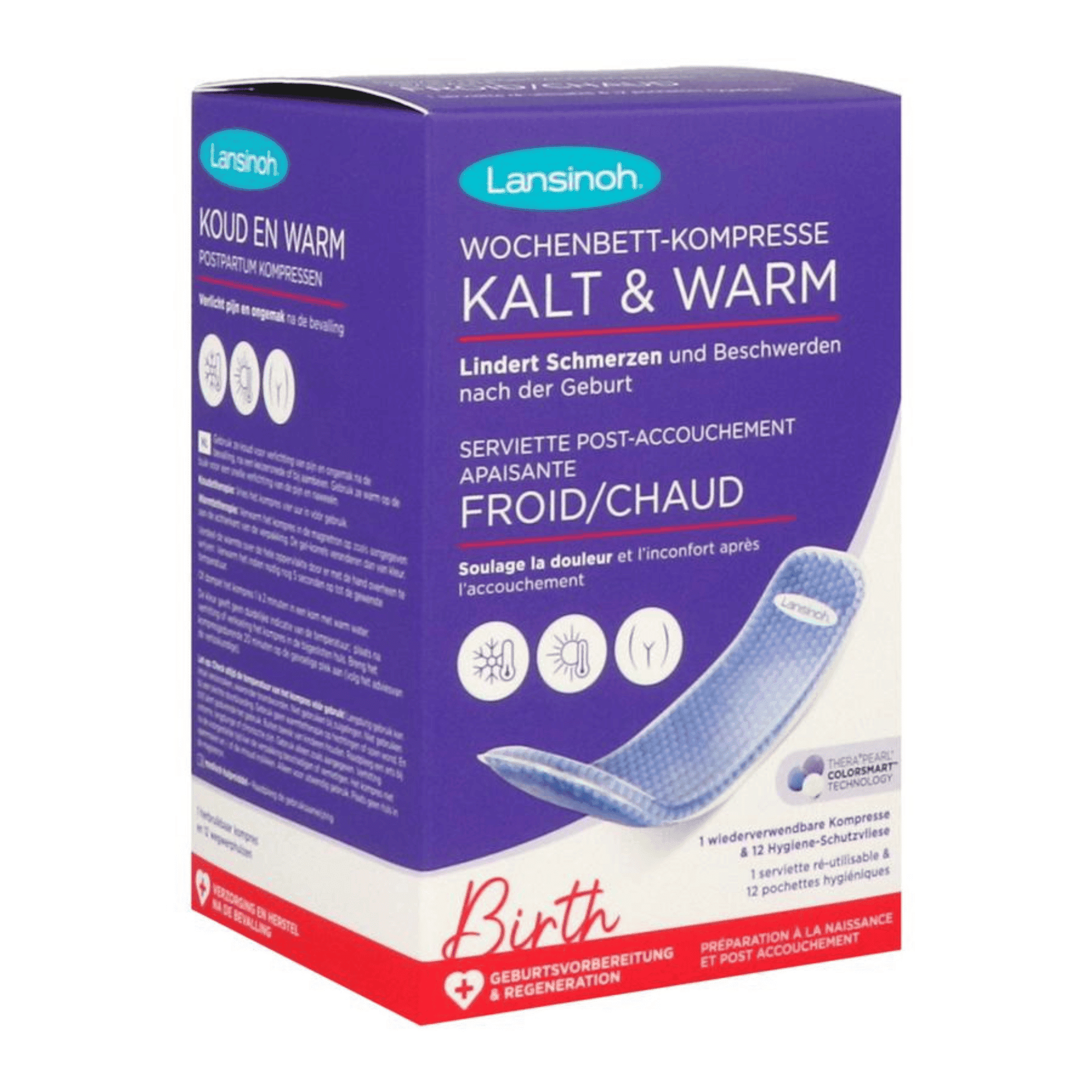 Lansinoh Verzachtend Kraamverband Koud en Warm Lansinoh Verzachtend Kraamverband Koud en Warm