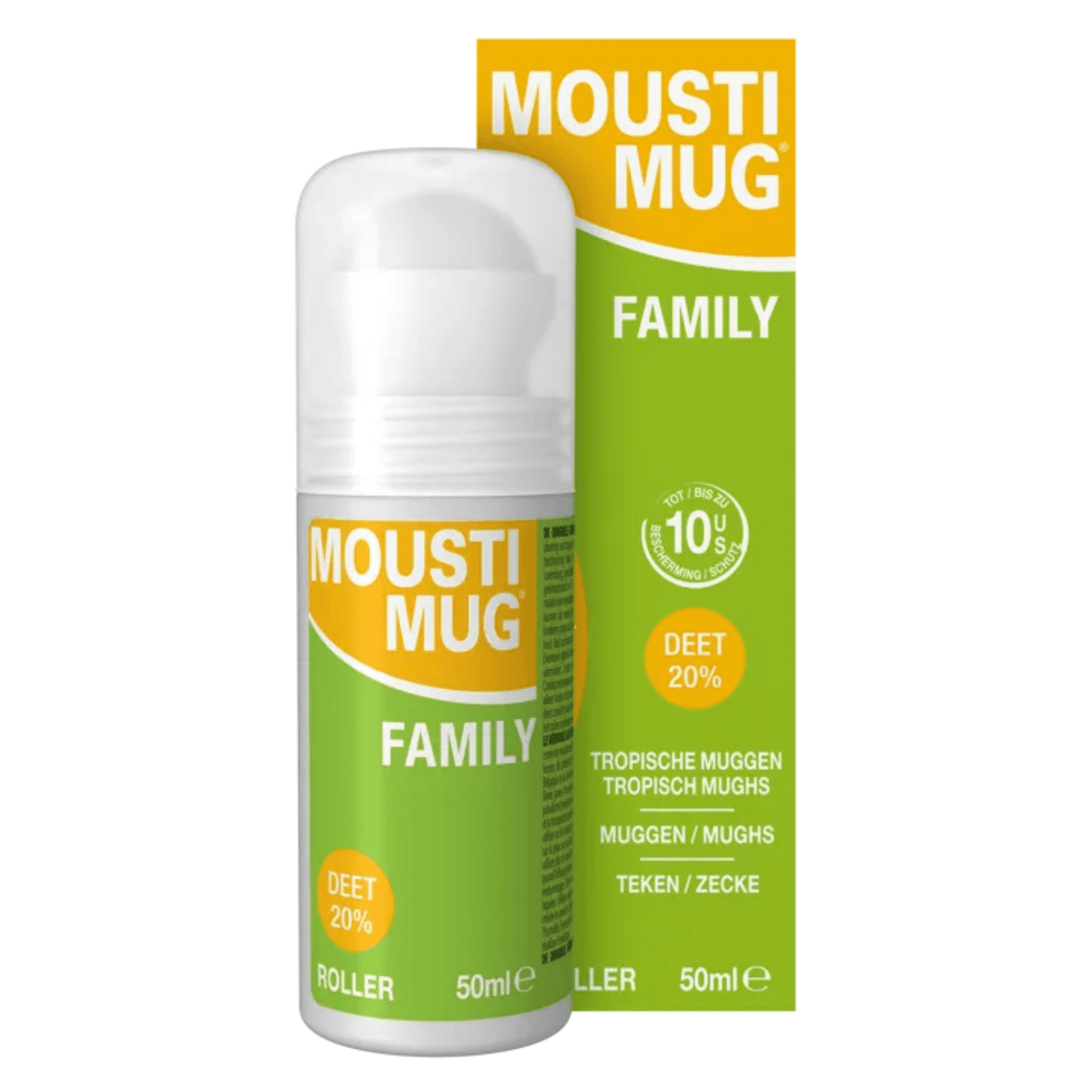 Moustimug Family 20% DEET Roller Moustimug Family 20% DEET Roller