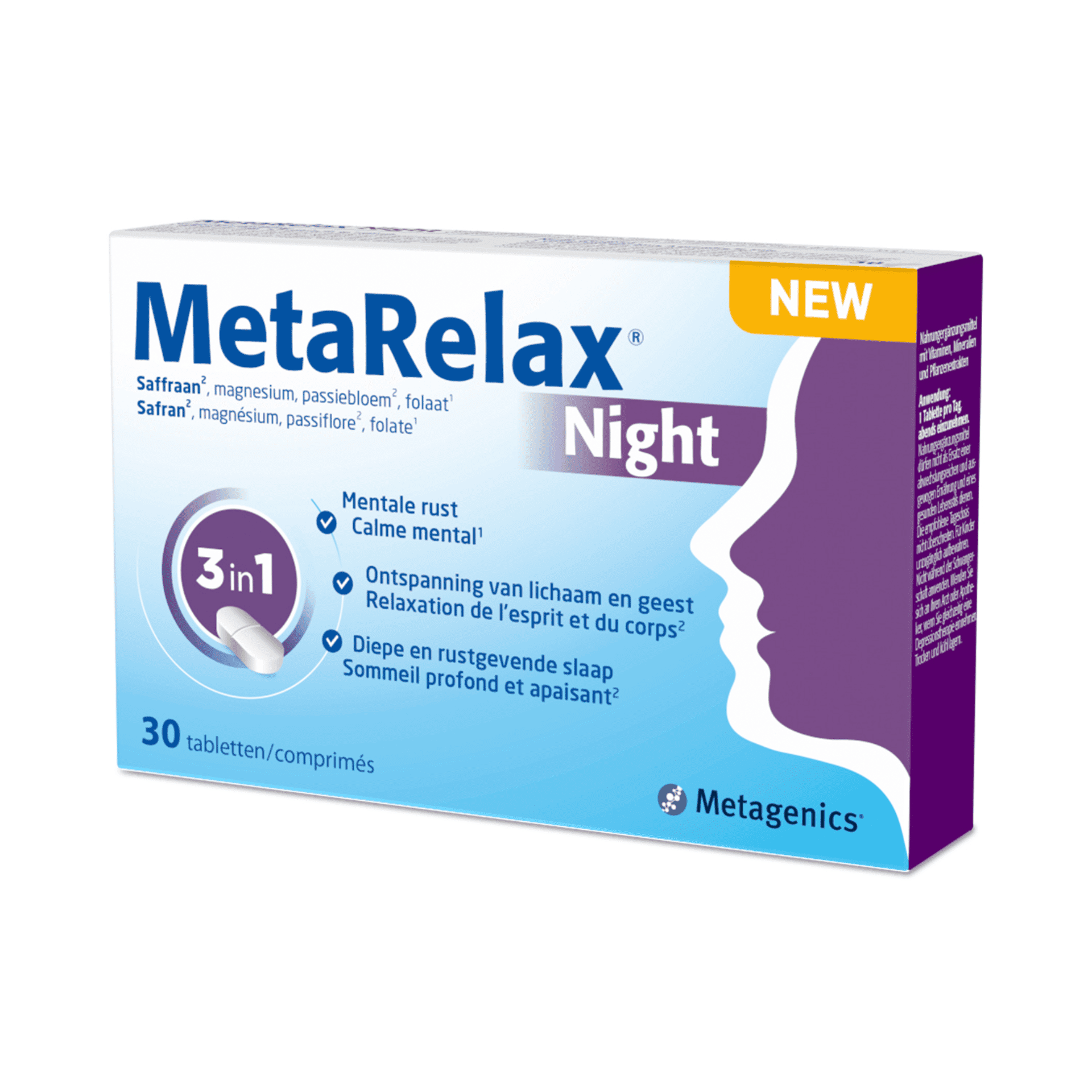 Metarelax Night Comp 30 35686 Metagenics