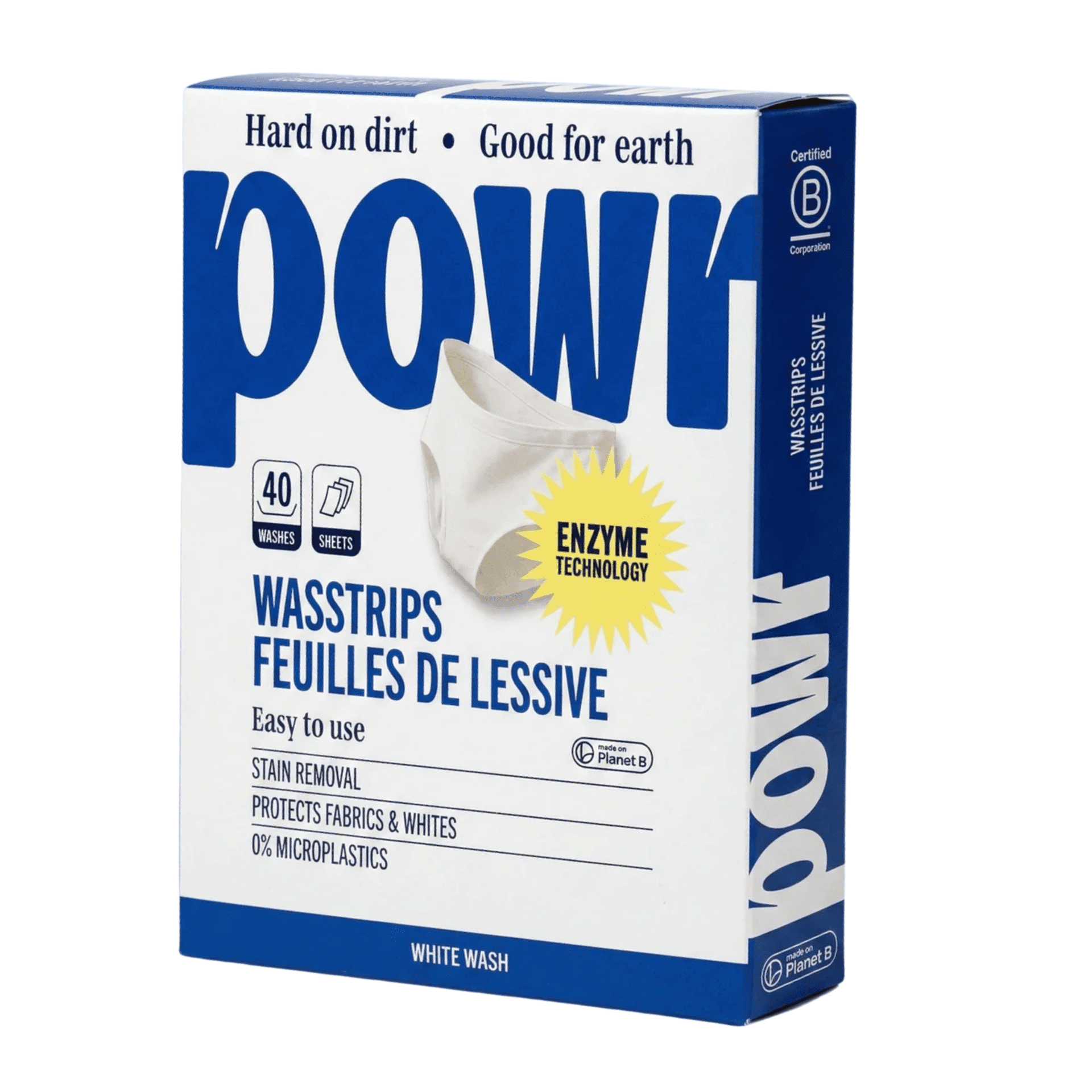 POWR Wasstrips Witte Was