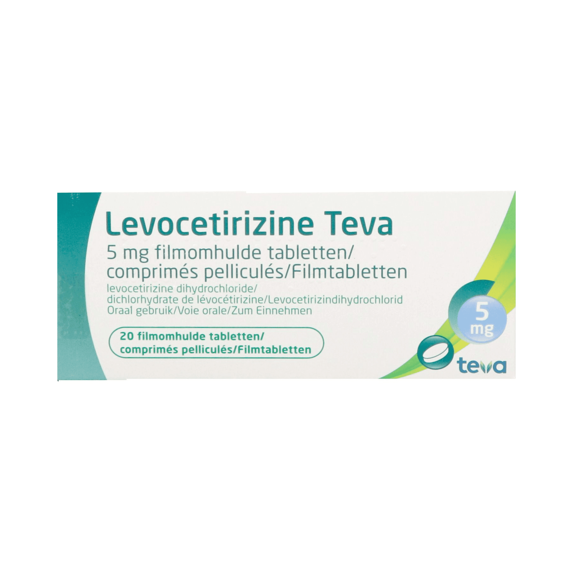 Levocetirizine Teva 5 mg