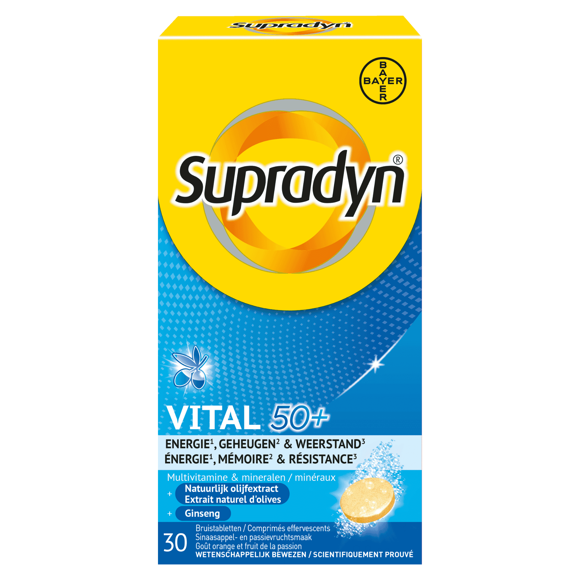 Supradyn Vital 50+ Comp Efferv. 30