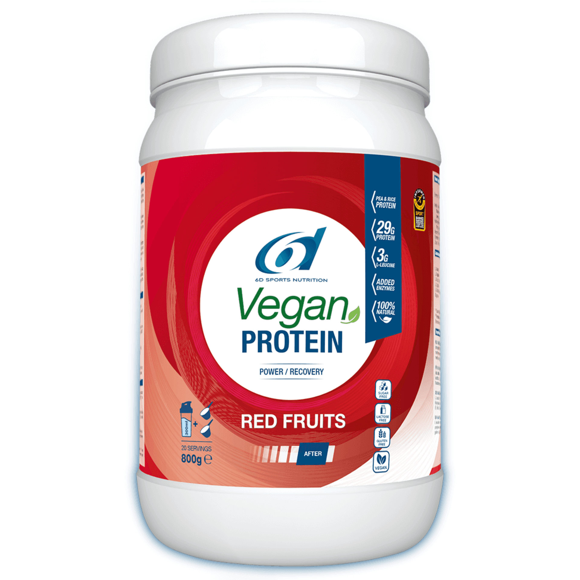 6d Vegan Protein 800 g