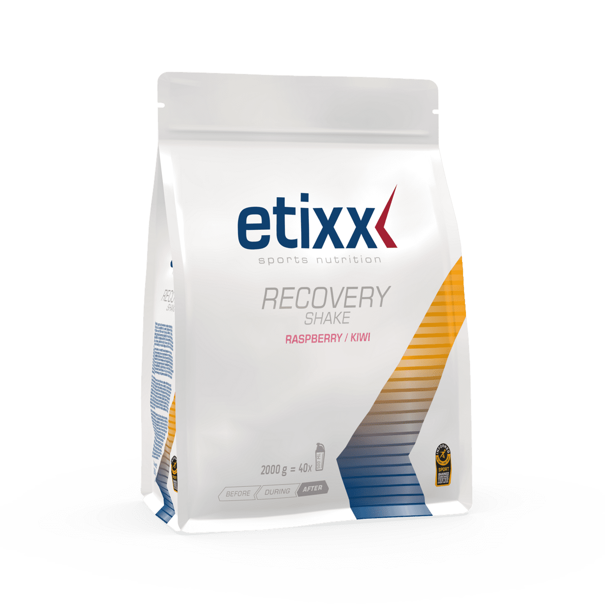 Etixx Recovery Shake Raspberry-kiwi Pouch 2kg