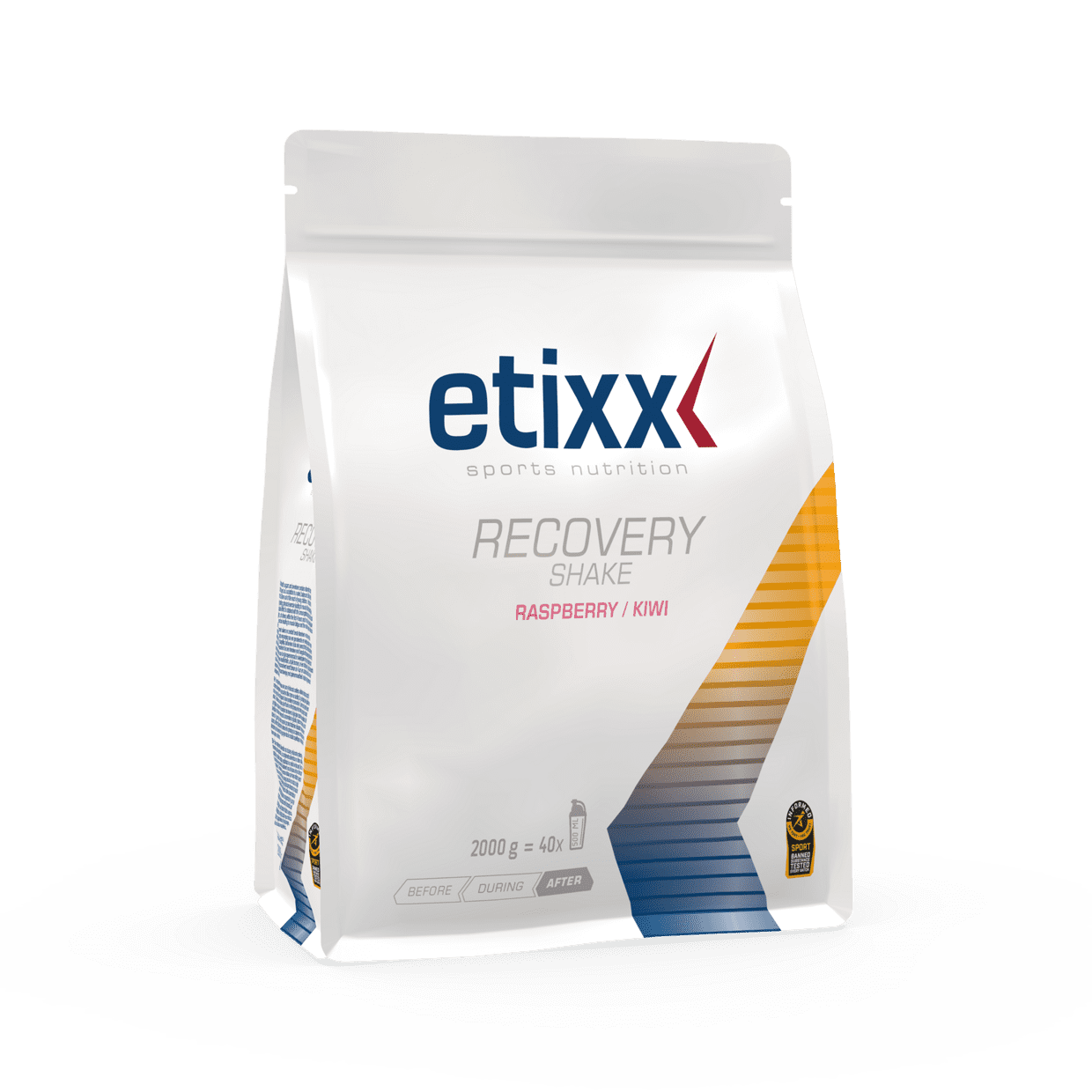 Etixx Recovery Shake Framboos-Kiwi Etixx Recovery Shake Framboos-Kiwi