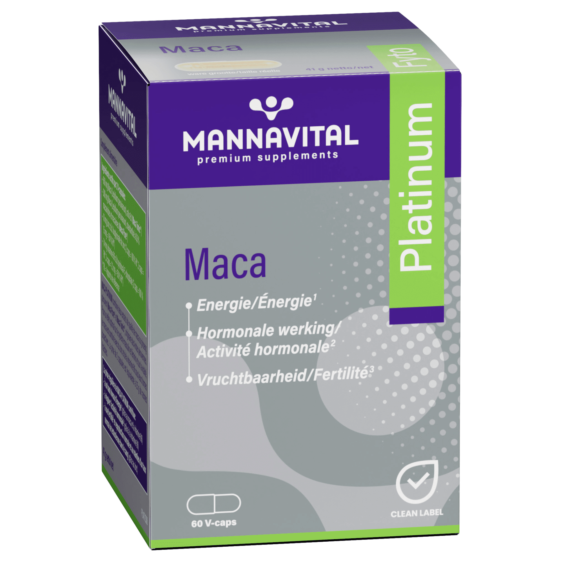 Mannavital Platinum Maca Mannavital Platinum Maca