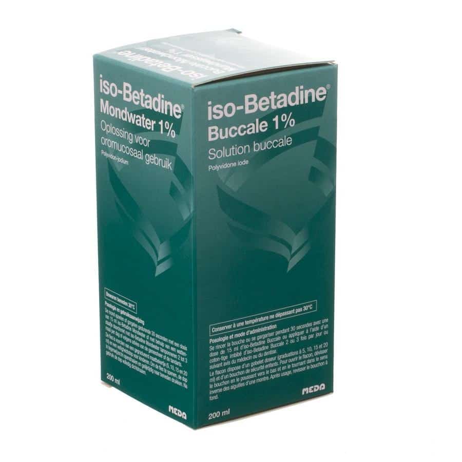 Iso Betadine Mondwater Iso Betadine Mondwater