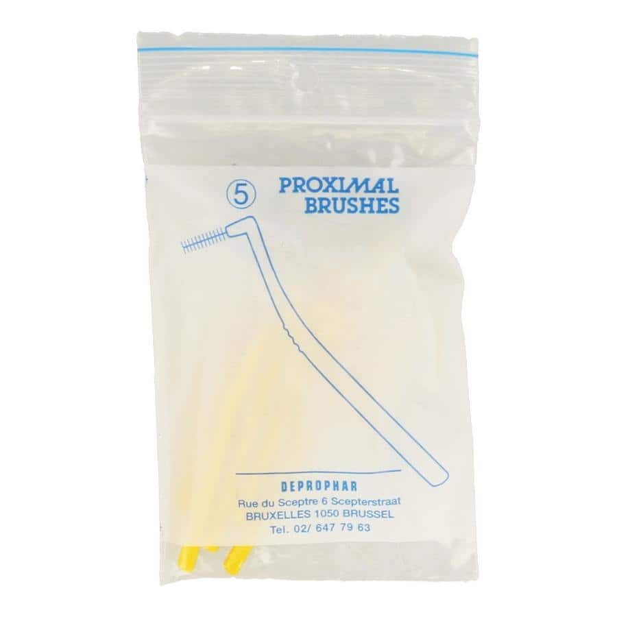 Deprophar Proximal Borsteltjes Cylindrisch Heft Lang Geel P320 Deprophar Proximal Borsteltjes Cylindrisch Heft Lang Geel P320