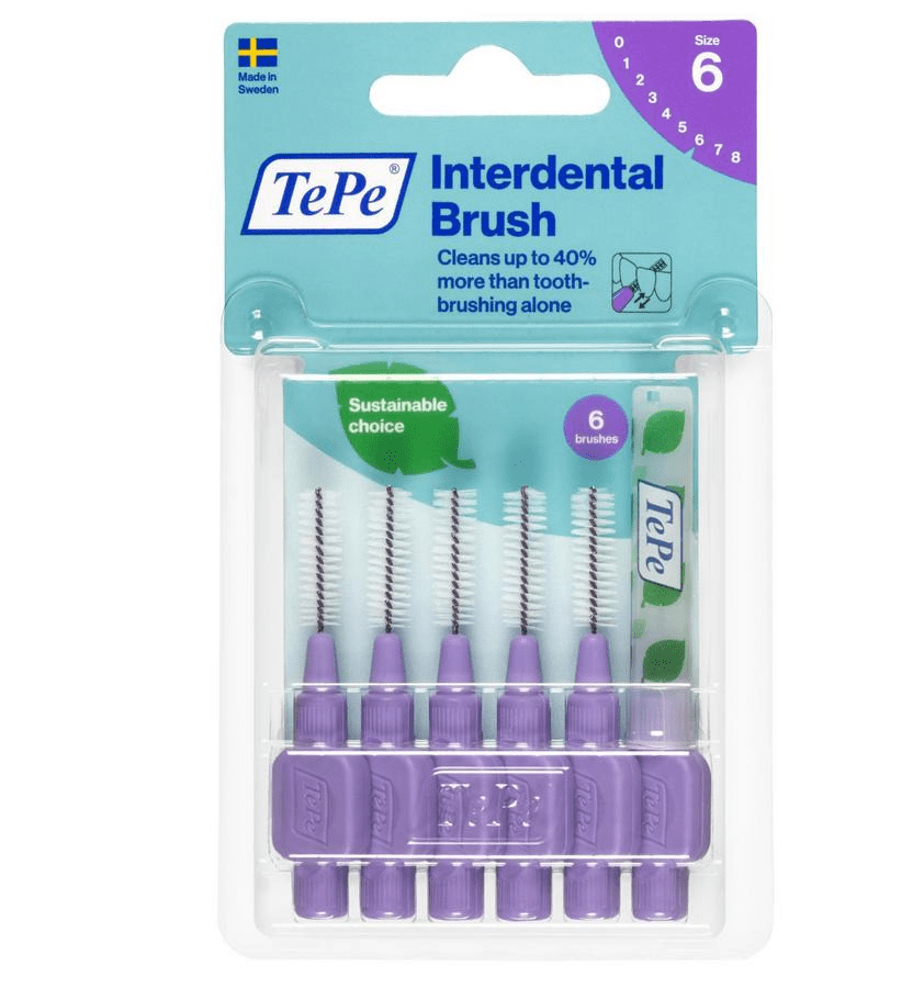 TePe Original Interdentale Borstel Size 6 1,1 mm Paars TePe Original Interdentale Borstel Size 6 1,1 mm Paars