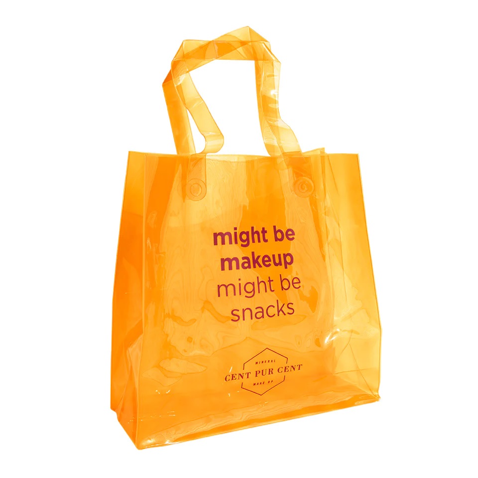 Cent Pur Cent Beach Bag Neon Orange Cent Pur Cent Beach Bag Neon Orange