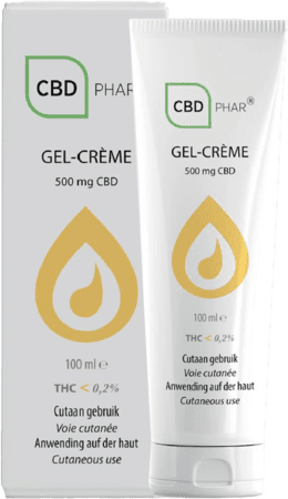 CBD-Phar Gel-Crème 500 mg CBD