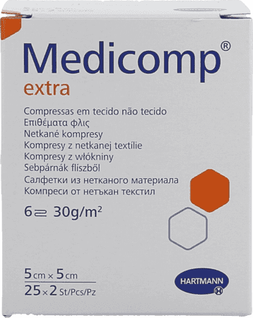 Medicomp Cp Ster 6pl 5x 5cm 25x2 4217314