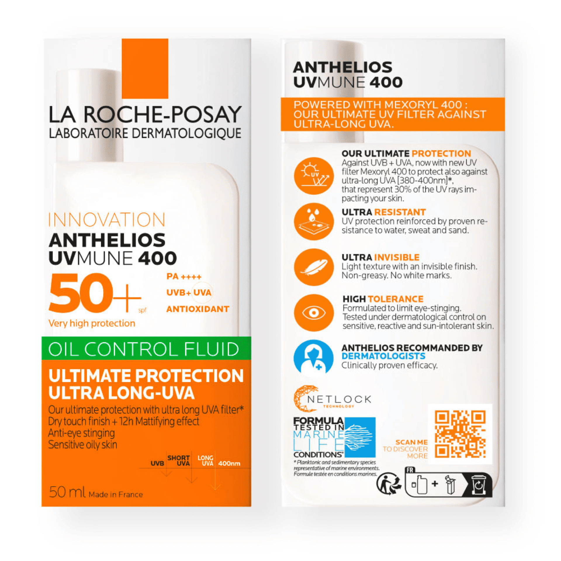 La Roche-Posay Anthelios UVMune 400 Oil Control Fluid SPF 50+ La Roche-Posay Anthelios UVMune 400 Oil Control Fluid SPF 50+