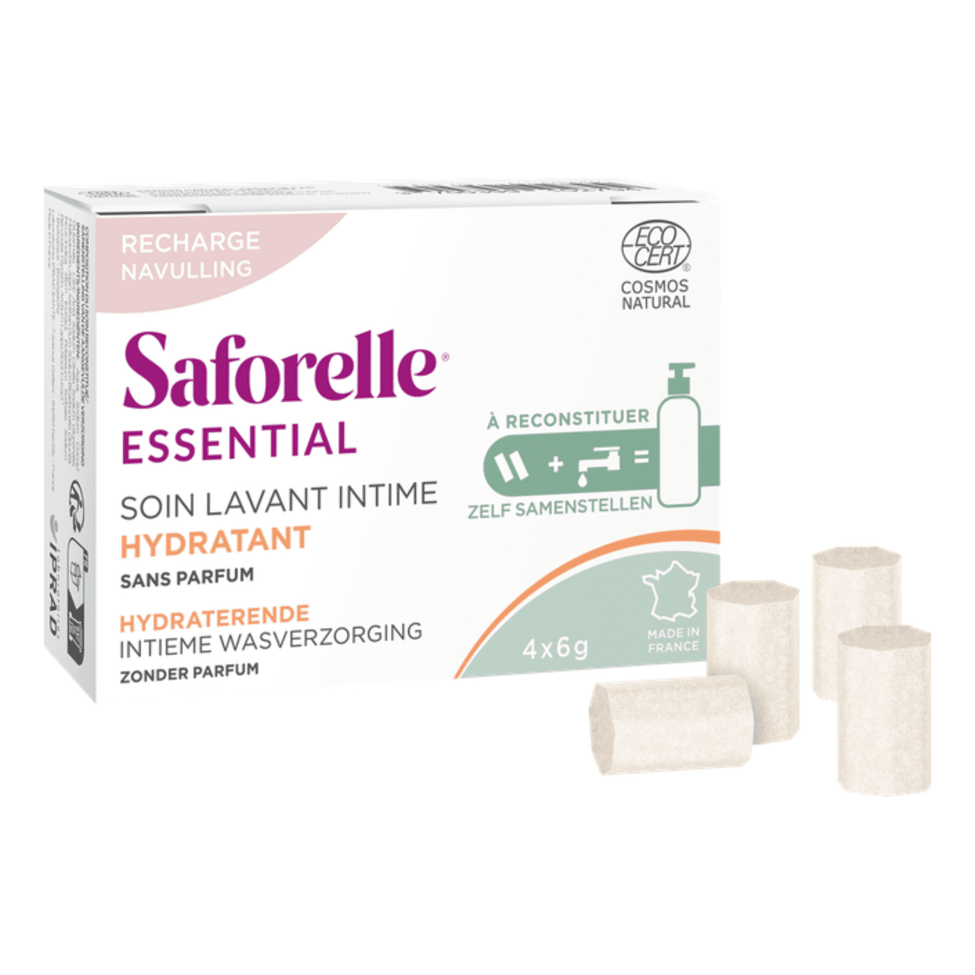 Saforelle Essential Navulling Hydraterende Intieme Wasoplossing