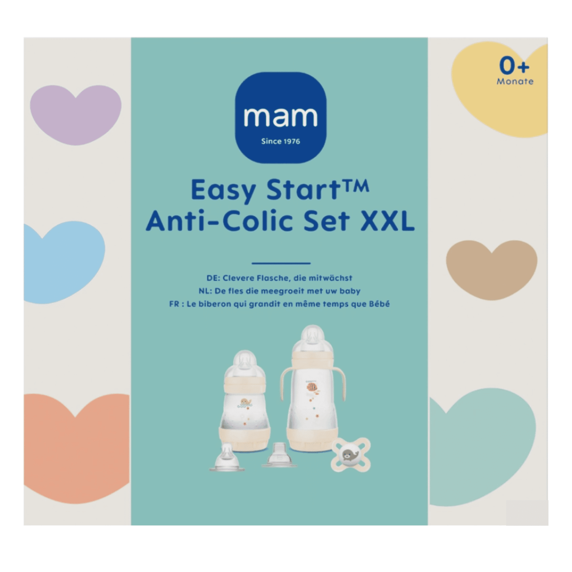 Mam Easy Start A/colic Set Xxl Pure 17 Prod.