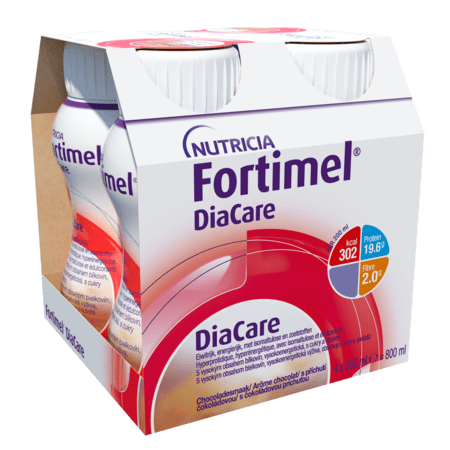 Fortimel DiaCare goût chocolat Bouteilles 4x200ml Fortimel DiaCare goût chocolat Bouteilles 4x200ml