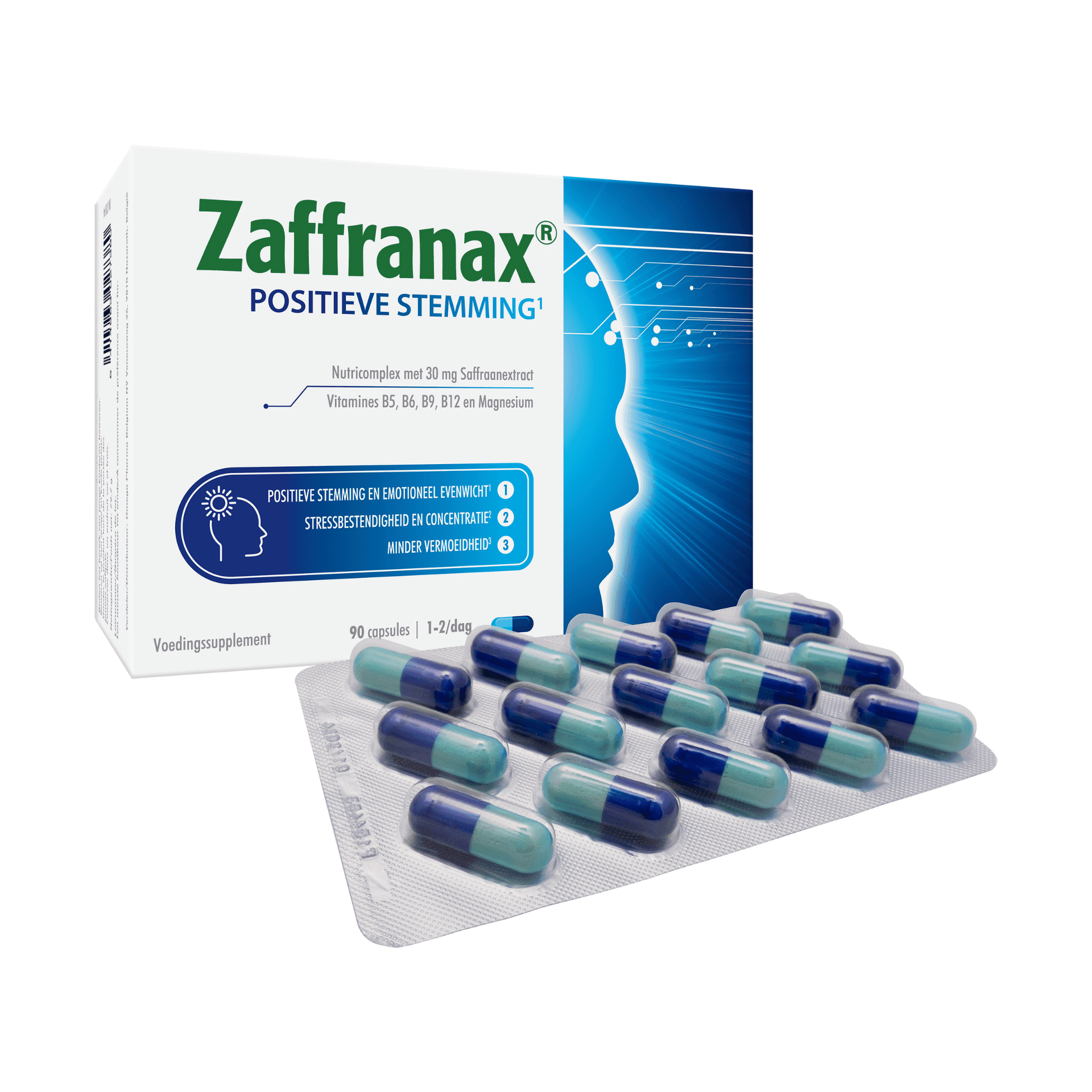 Zaffranax Humeur Positive - émotionnel, stress, fatigue