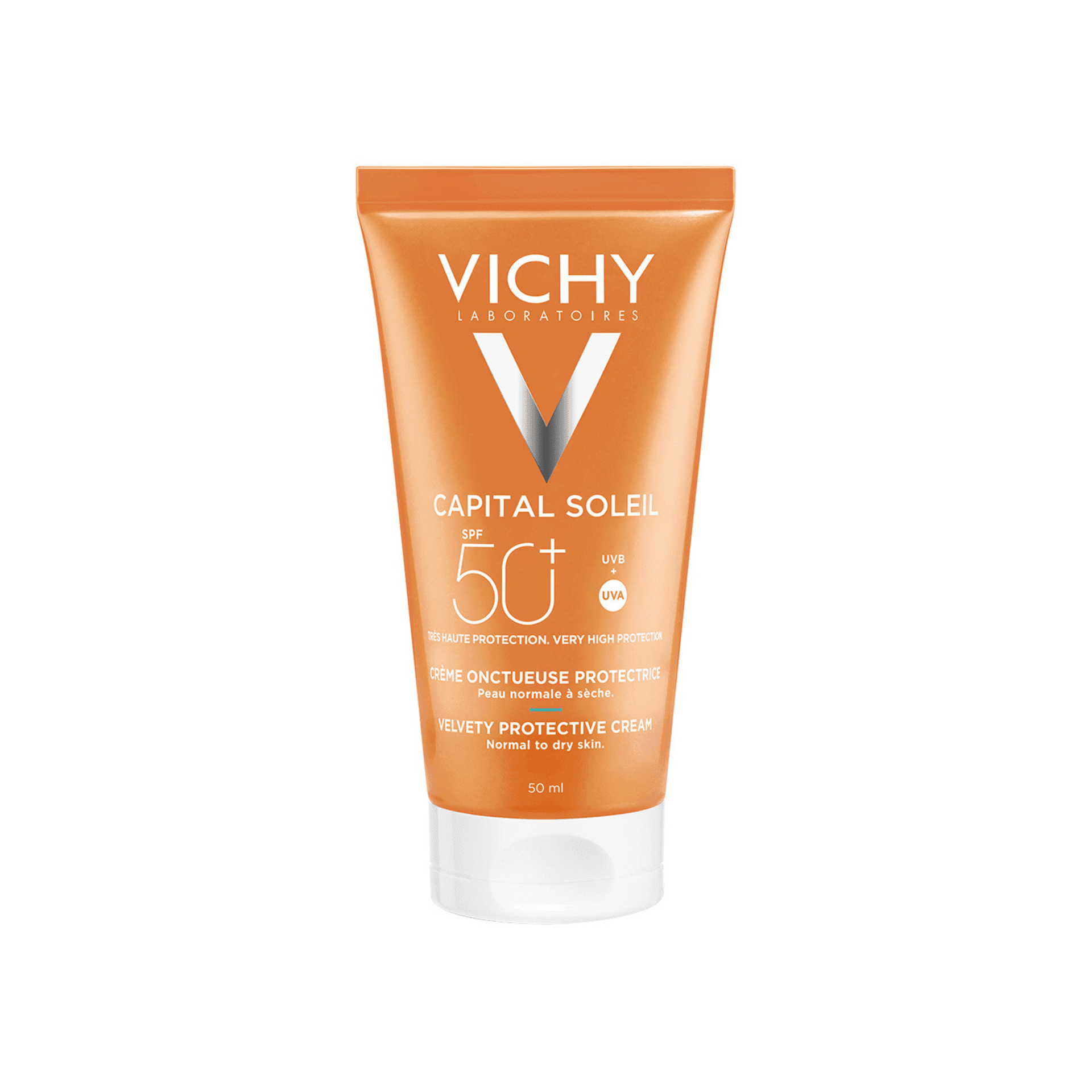 Vichy Capital Soleil Fluweelzachte Beschermende Crème SPF 50+ Vichy Capital Soleil Fluweelzachte Beschermende Crème SPF 50+
