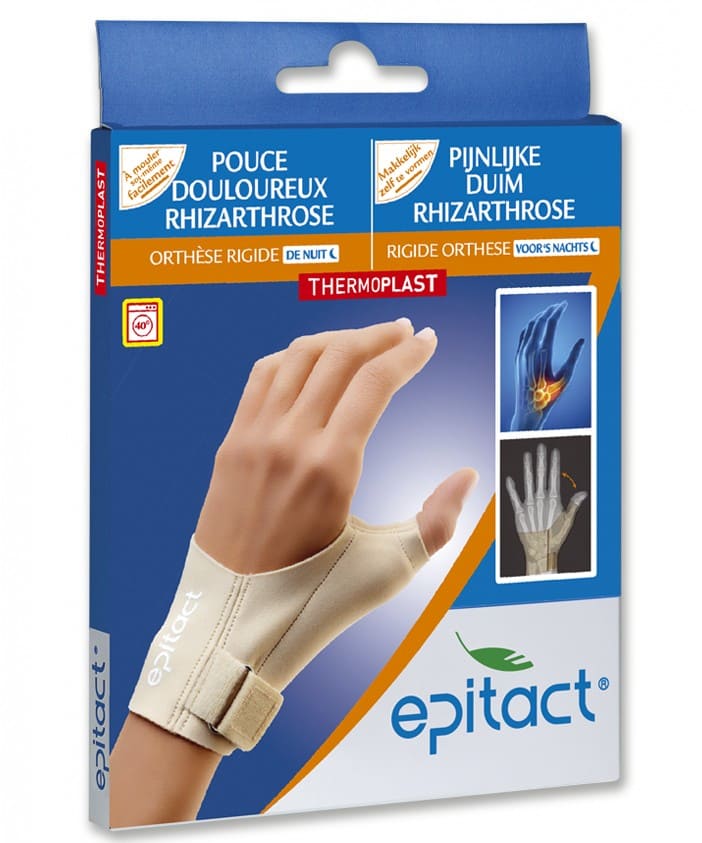 Epitact Rigide Orthese Duim Nacht Links S