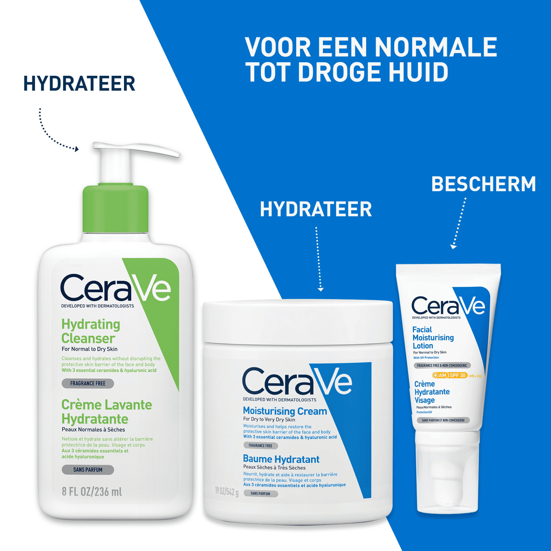 CeraVe Hydraterende Gezichtscrème SPF 30