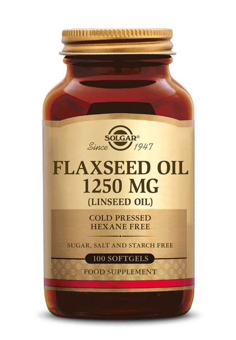 Solgar Flaxseed Oil (Lijnzaadolie) 1250 mg Solgar Flaxseed Oil (Lijnzaadolie) 1250 mg