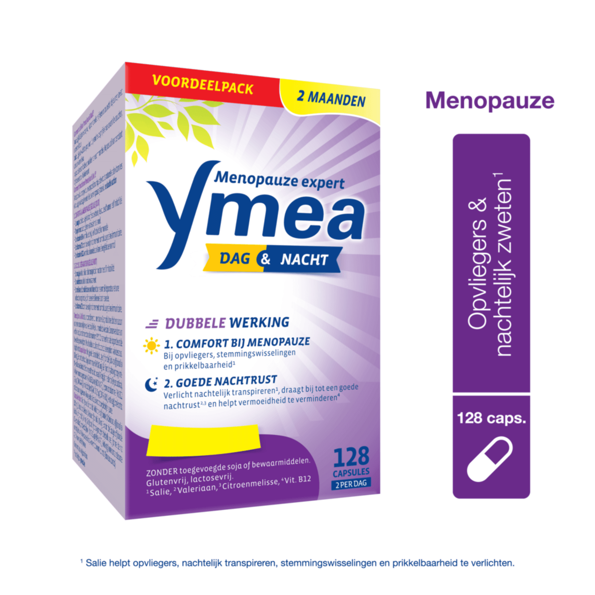 Ymea Jour & Nuit - Ménopause - Bouffées de chaleur & sueurs nocturnes Ymea Jour & Nuit - Ménopause - Bouffées de chaleur & sueurs nocturnes