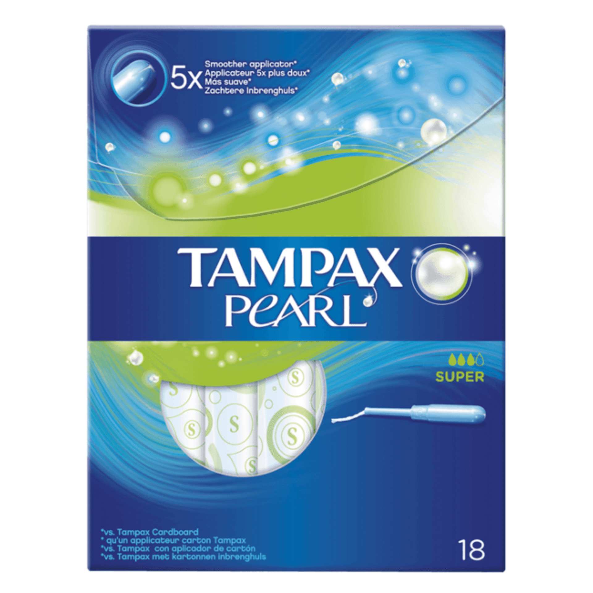 Tampax Pearl Super 24 stuks Tampax Pearl Super 24 stuks