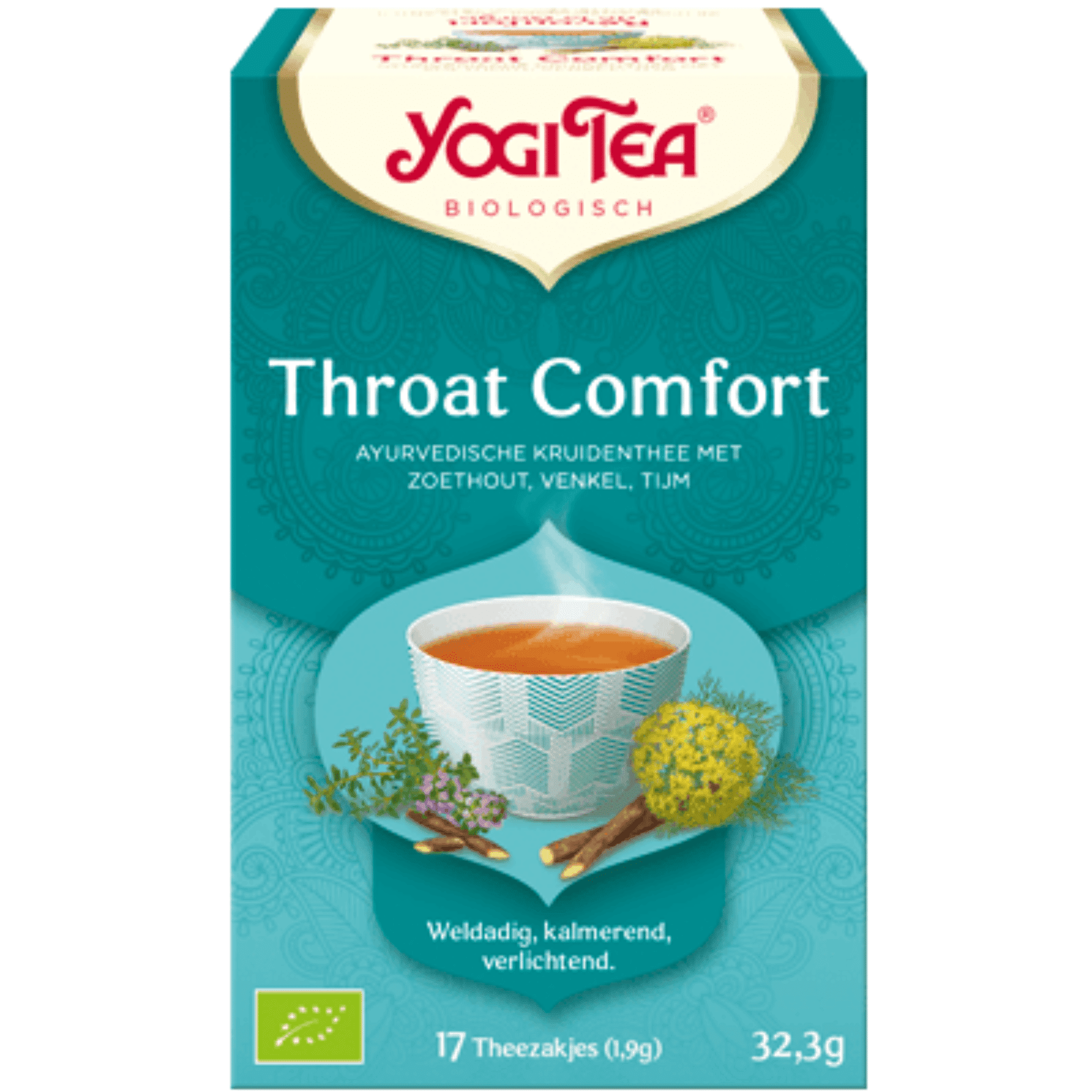 Yogi Tea Throat Comfort Thee 17 zakjes