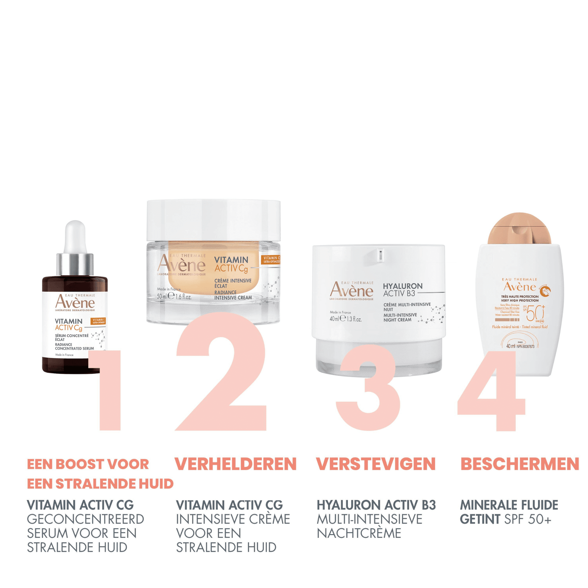 Avène Vitamin Activ Cg Intensieve Crème voor een Stralende Huid Avène Vitamin Activ Cg Intensieve Crème voor een Stralende Huid