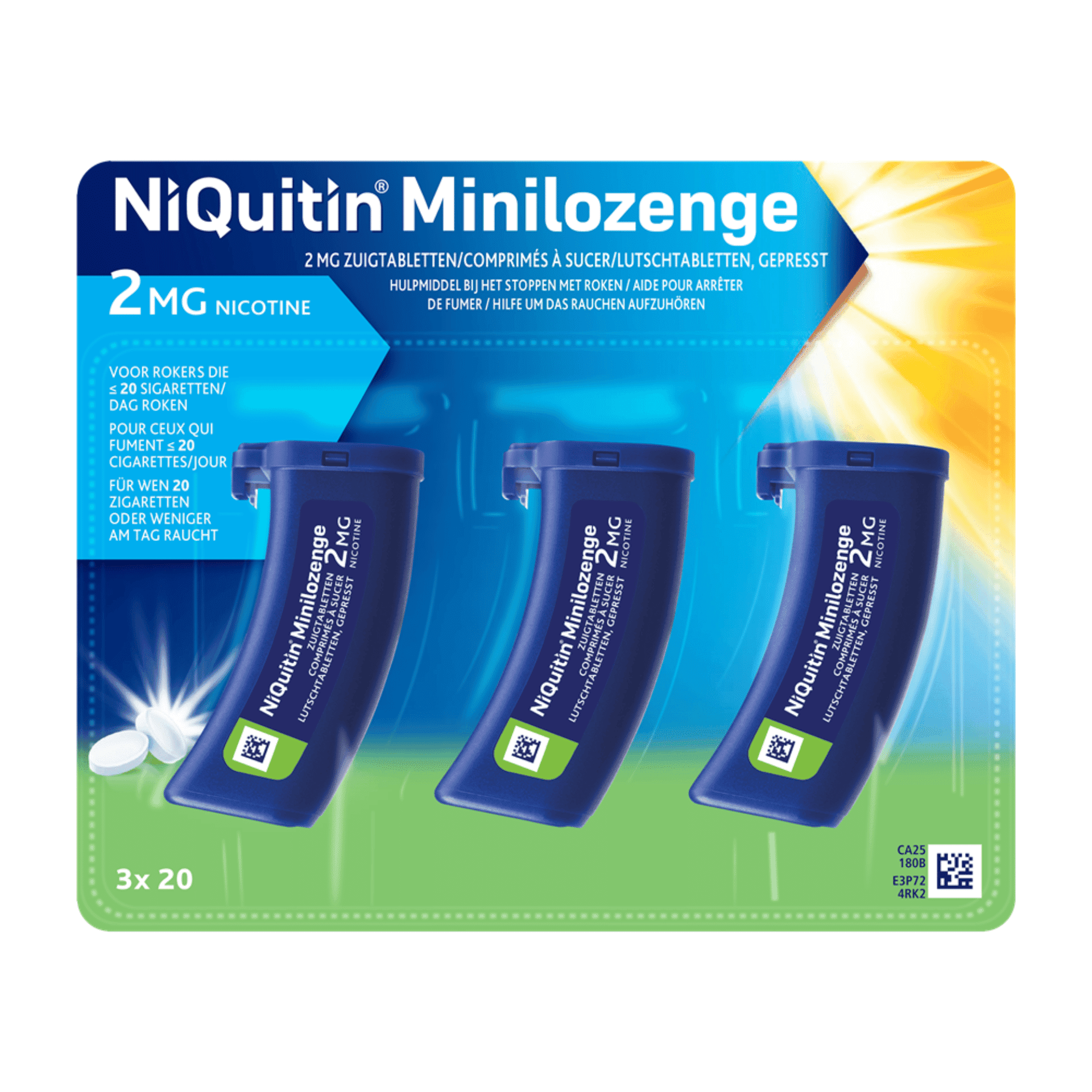 NiQuitin Minilozenge 2 mg