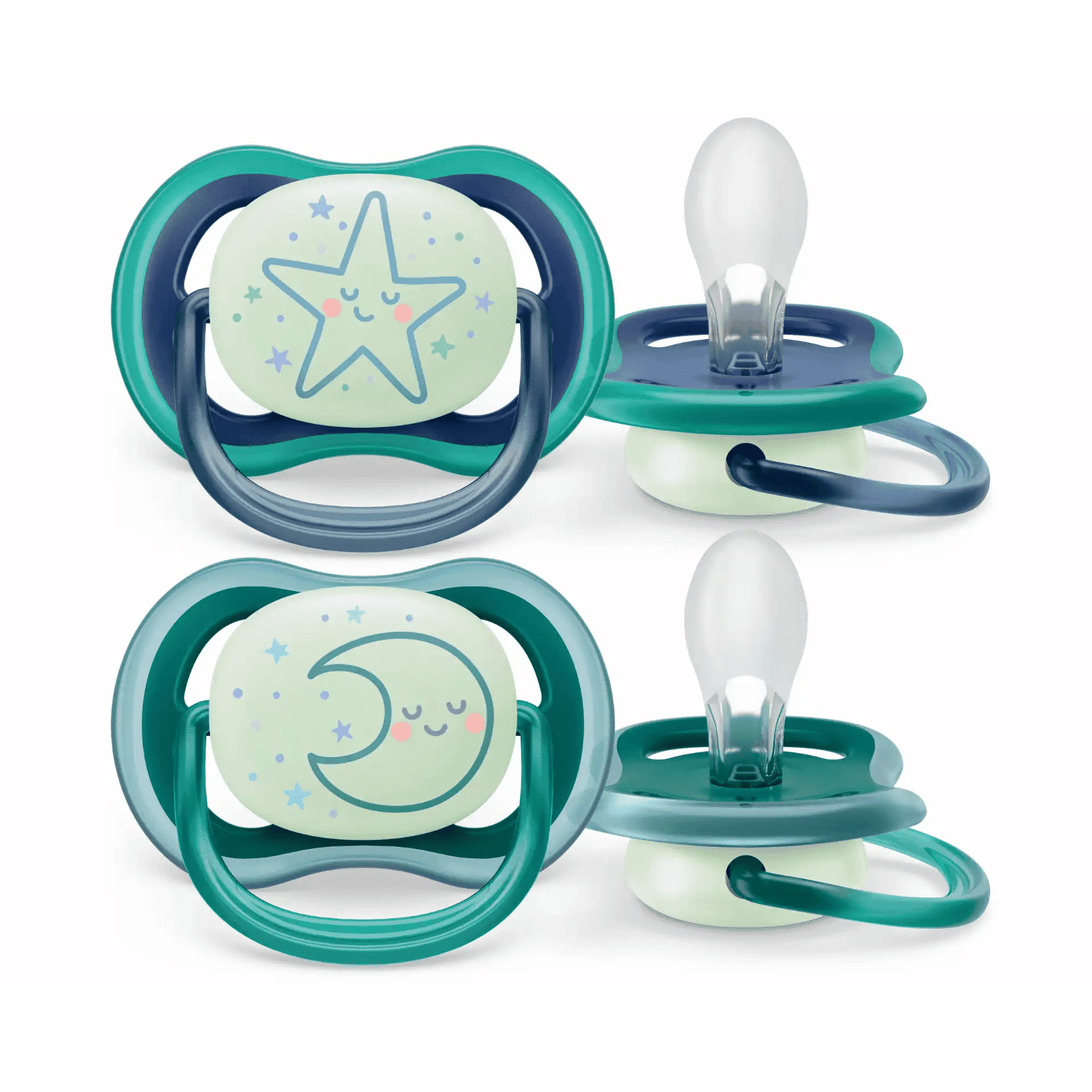 Avent Ultra Air Nighttime Fopspeen 6-18M Mix SCF376/07