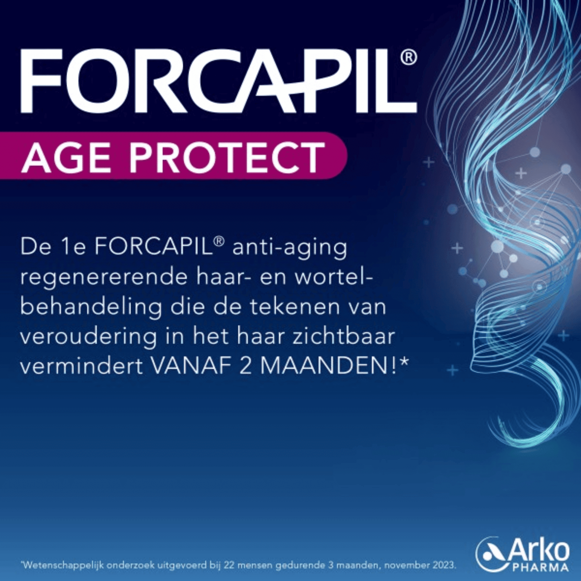 Arkopharma Forcapil Age Protect Herstellende Verzorging