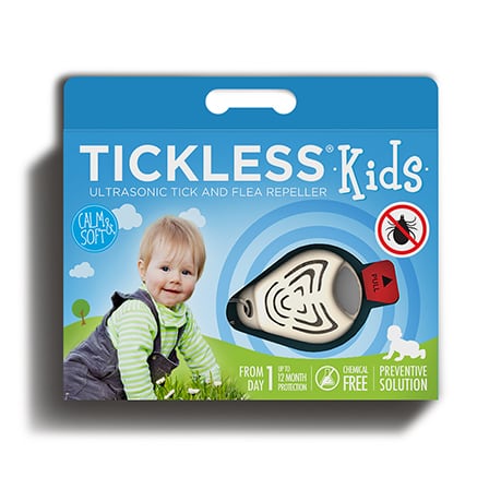 Tickless Kids Ultrasone Verjager Teek Vlo Beige
