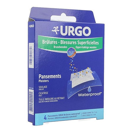 Urgo Oppervlakkige Brandwonden Pleisters 10 x 7 cm Urgo Oppervlakkige Brandwonden Pleisters 10 x 7 cm
