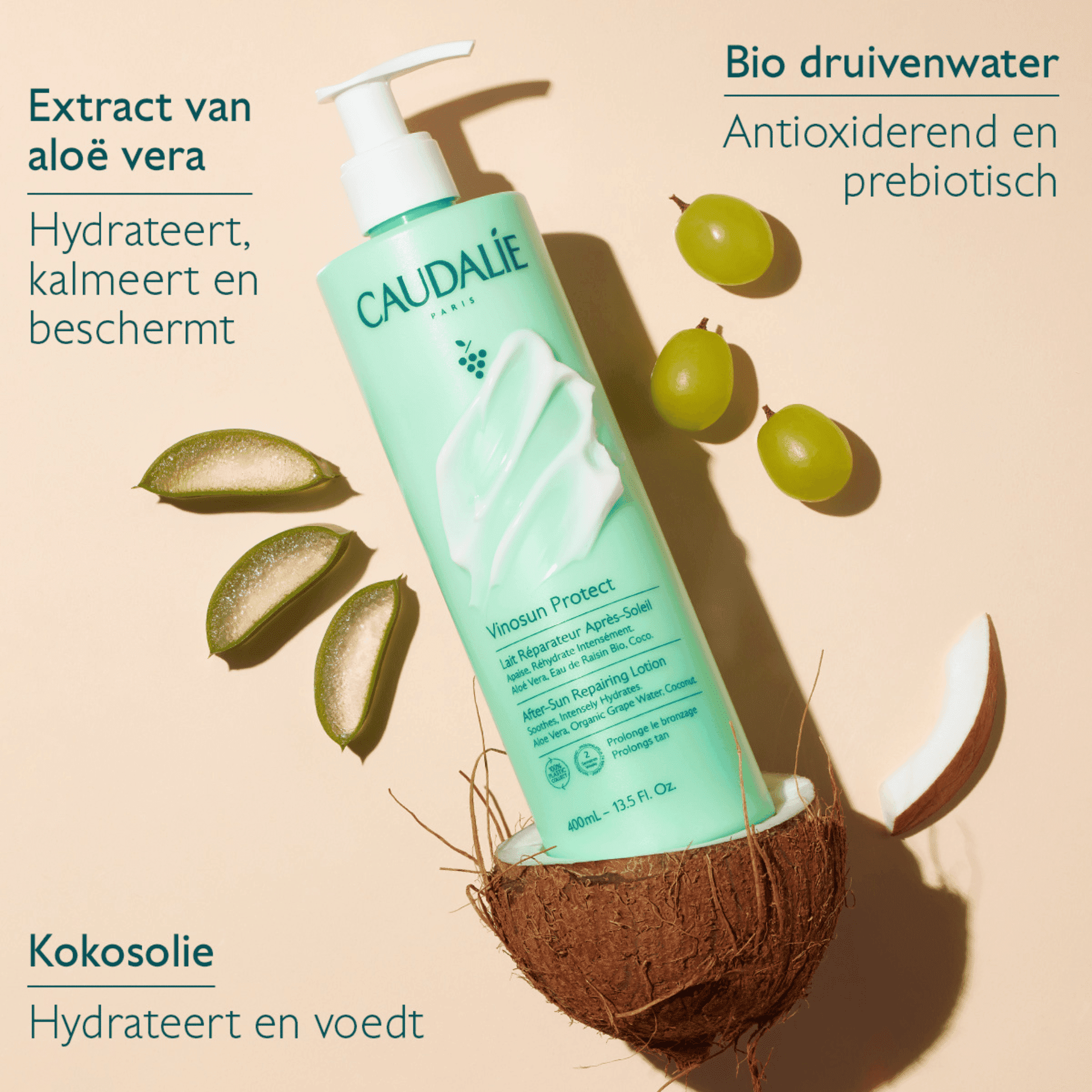 Caudalie Vinosun Protect Herstellende Aftersunmelk Caudalie Vinosun Protect Herstellende Aftersunmelk