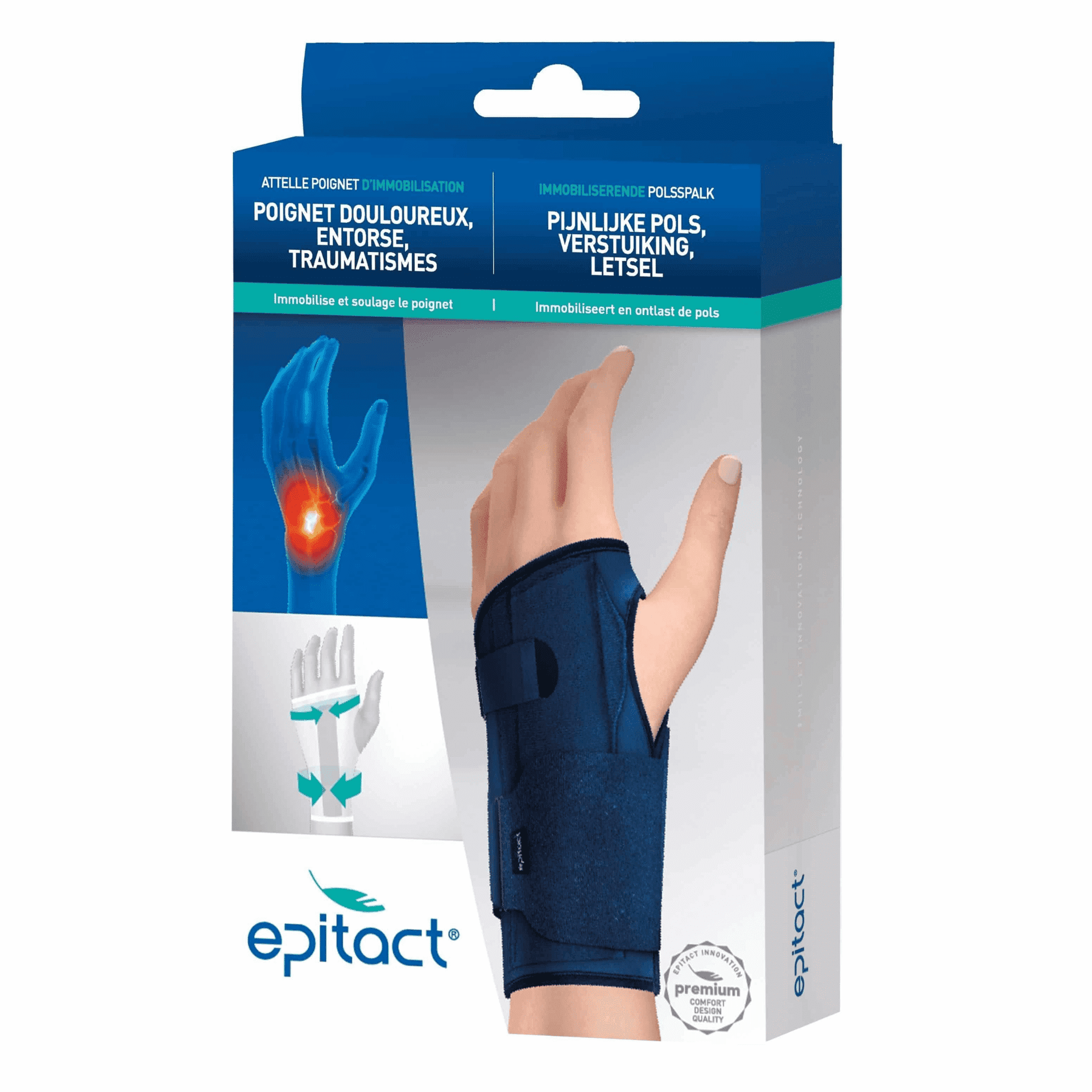 Epitact Immobiliserende Polsspalk L 1 stuk